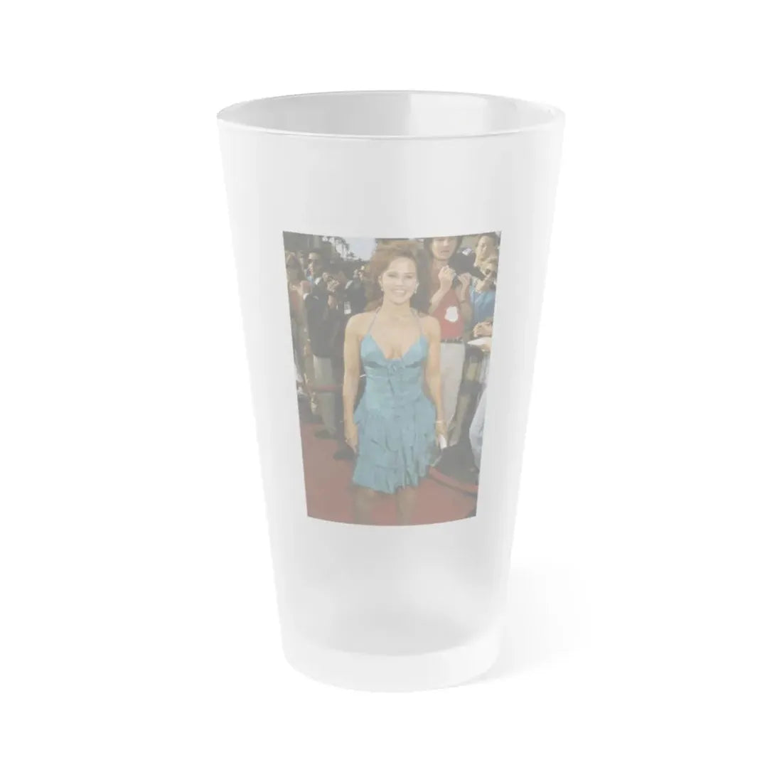 Linda Blair #231 (Vintage Female Icon) Frosted Pint Glass 16oz 16oz Frosted - Go Mug Yourself