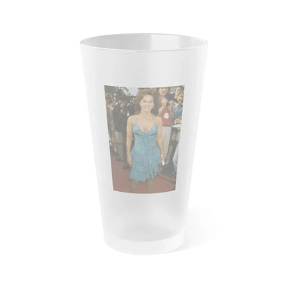 Linda Blair #231 (Vintage Female Icon) Frosted Pint Glass 16oz 16oz Frosted - Go Mug Yourself