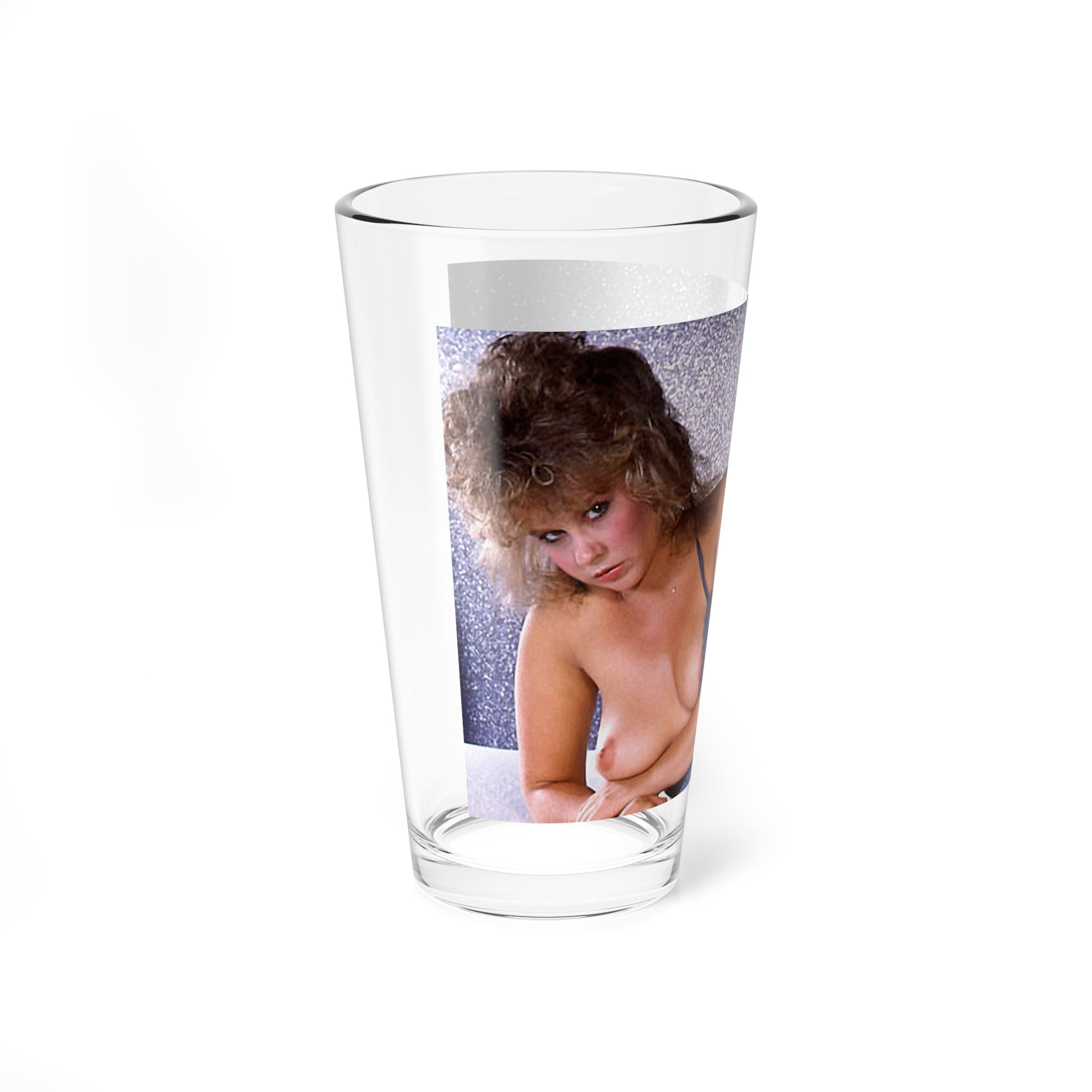 Linda Blair #233 - Partially Topless (Vintage Female Icon) Pint Glass 16oz-Go Mug Yourself