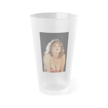 Linda Blair #234 (Vintage Female Icon) Frosted Pint Glass 16oz 16oz Frosted - Go Mug Yourself