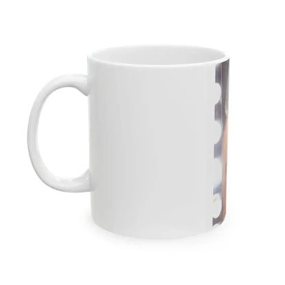 Linda Blair #235 - Partially Topless (Vintage Female Icon) White Coffee Mug - Go Mug Yourself