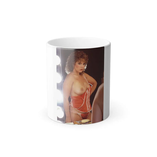 Linda Blair #235 - Partially Topless (Vintage Female Icons) Color Changing Mug 11oz-11oz-Go Mug Yourself