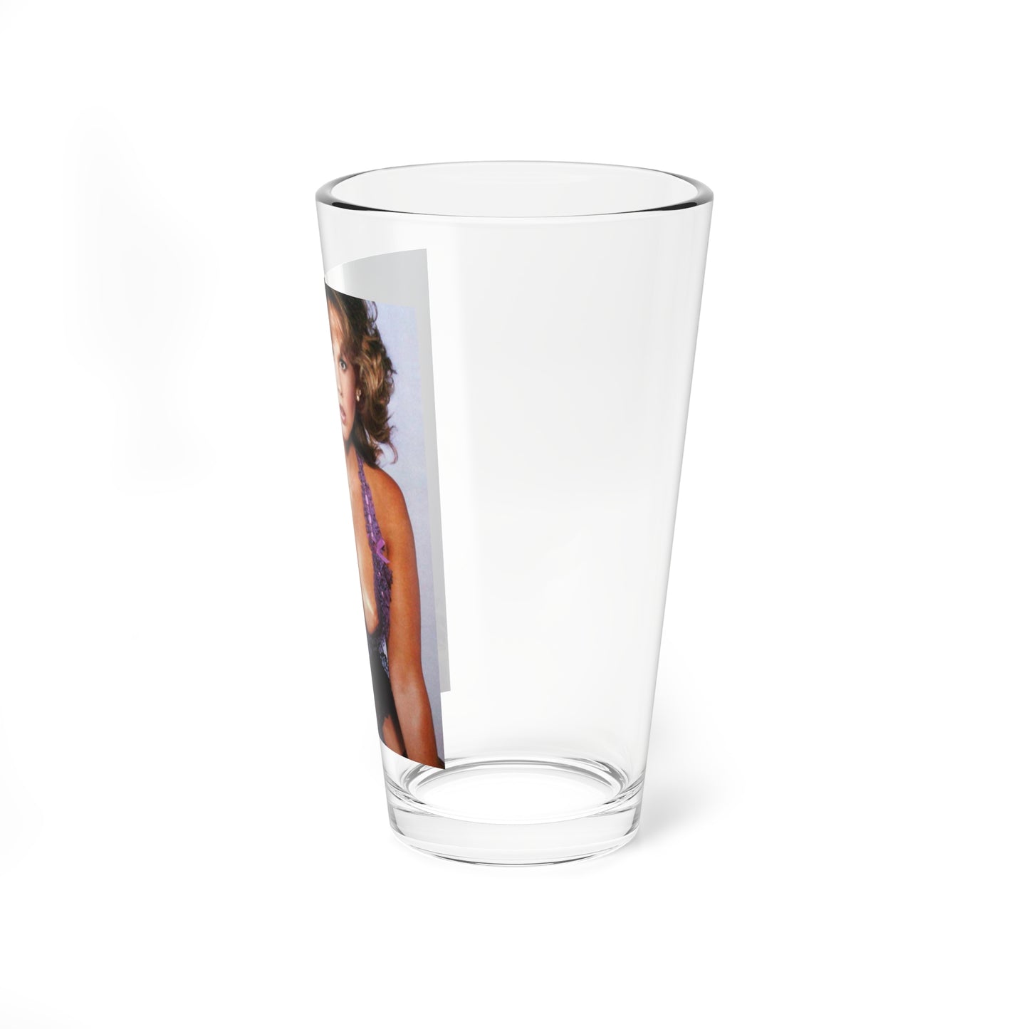 Linda Blair #236 - Partially Topless (Vintage Female Icon) Pint Glass 16oz-Go Mug Yourself