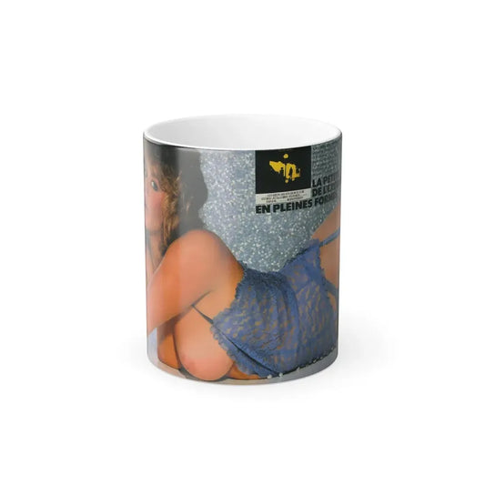 Linda Blair #237 - Topless (Vintage Female Icon) Color Changing Mug 11oz 11oz - Go Mug Yourself