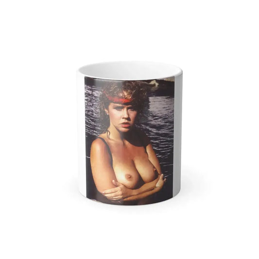 Linda Blair #242 - Topless (Vintage Female Icon) Color Changing Mug 11oz 11oz - Go Mug Yourself