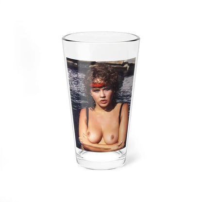 Linda Blair #243 - Topless (Vintage Female Icon) Pint Glass 16oz 16oz - Go Mug Yourself