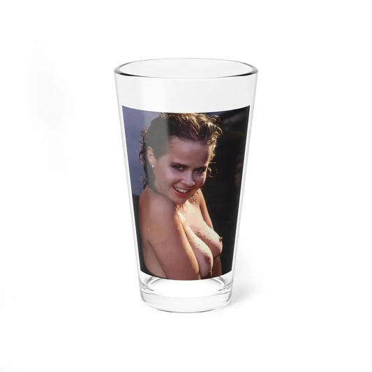 Linda Blair #248 - Topless (Vintage Female Icon) Pint Glass 16oz 16oz - Go Mug Yourself