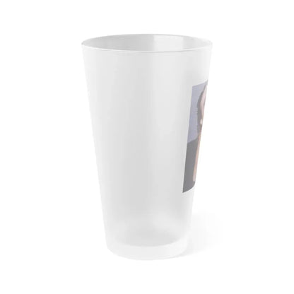 Linda Blair #252 - Topless (Vintage Female Icon) Frosted Pint Glass 16oz - Go Mug Yourself