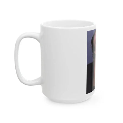 Linda Blair #252 - Topless (Vintage Female Icon) White Coffee Mug - Go Mug Yourself