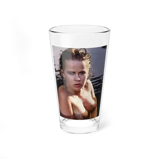 Linda Blair #253 - Topless (Vintage Female Icon) Pint Glass 16oz 16oz - Go Mug Yourself
