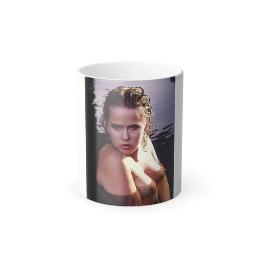 Linda Blair #254 - Topless (Vintage Female Icon) Color Changing Mug 11oz 11oz - Go Mug Yourself