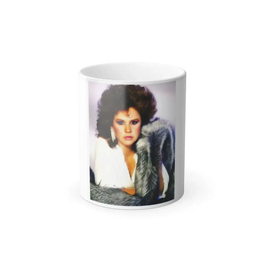 Linda Blair #258 (Vintage Female Icon) Color Changing Coffee Mug 11oz - Go Mug Yourself