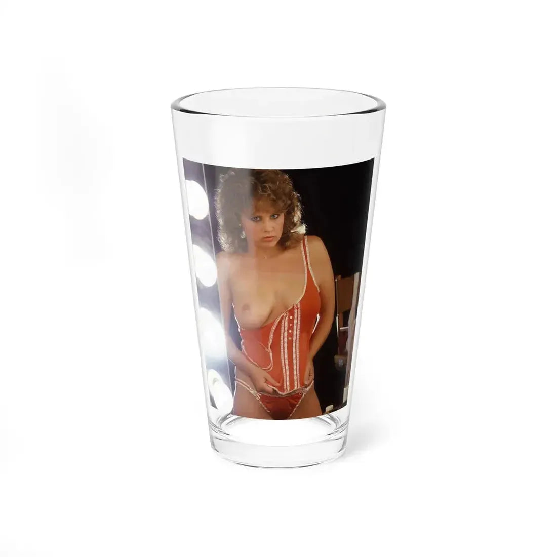 Linda Blair #259 - Partially Topless (Vintage Female Icon) Pint Glass 16oz 16oz - Go Mug Yourself