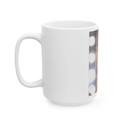 Linda Blair #259 - Partially Topless (Vintage Female Icon) White Coffee Mug - Go Mug Yourself