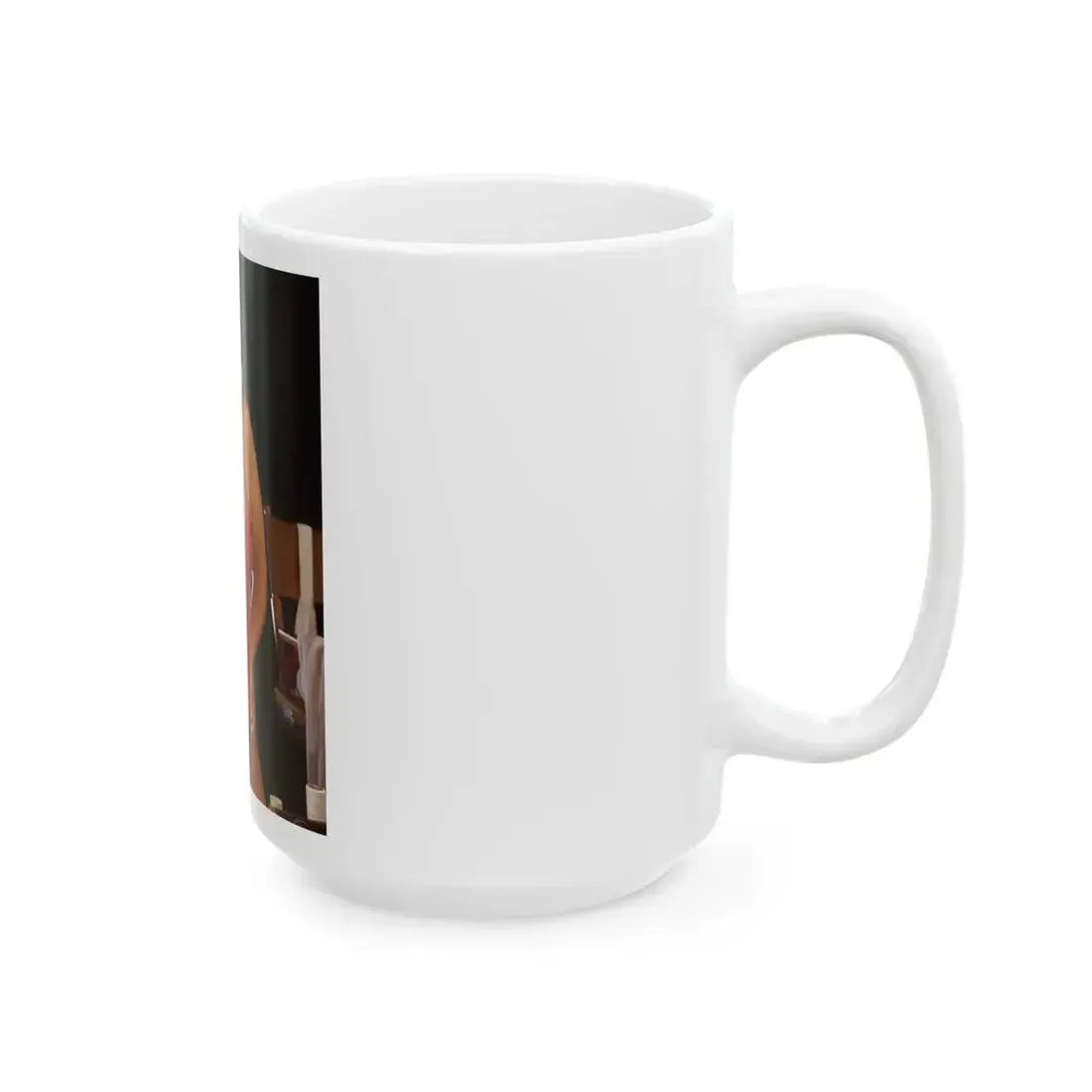 Linda Blair #259 - Partially Topless (Vintage Female Icon) White Coffee Mug - Go Mug Yourself