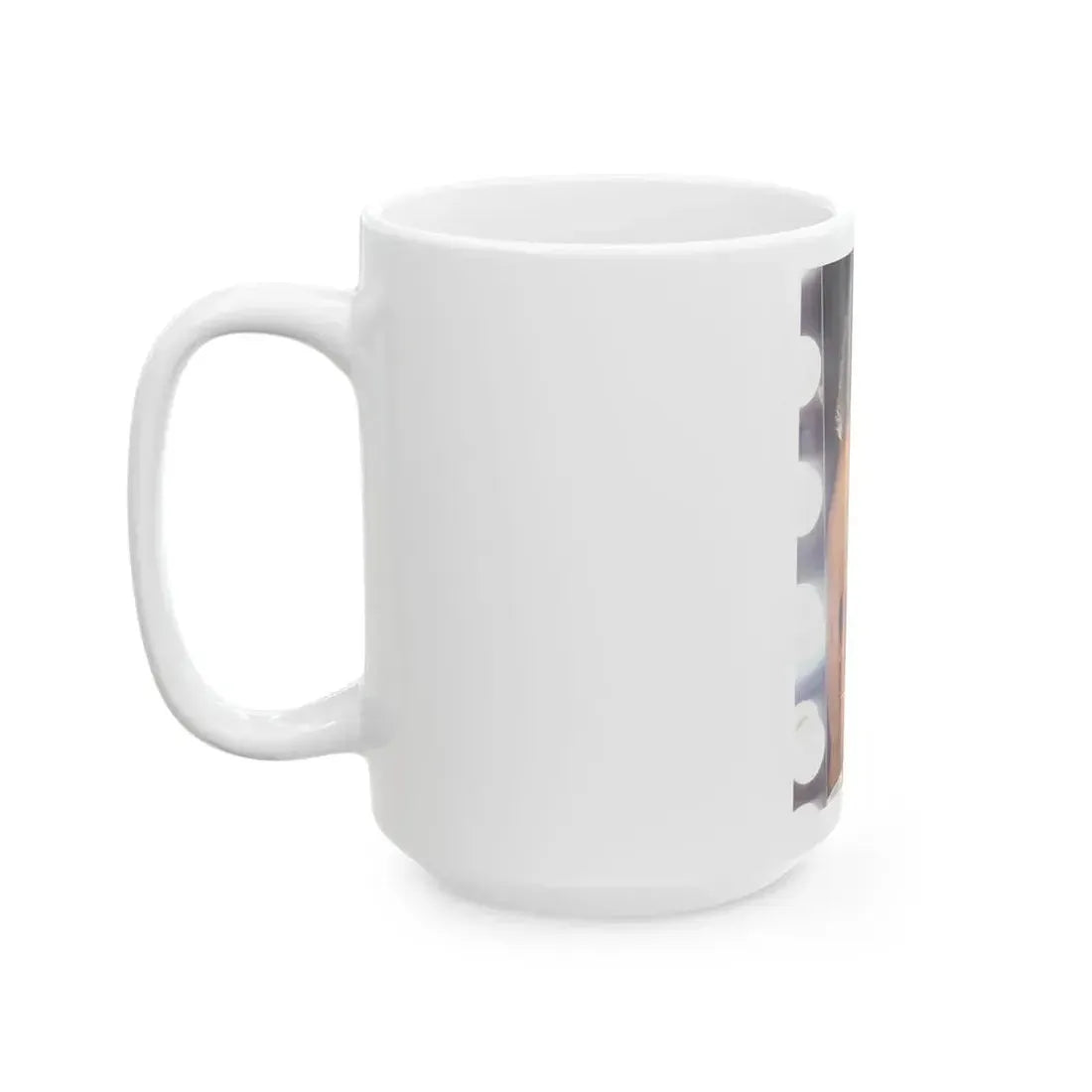 Linda Blair #261 - Partially Topless (Vintage Female Icon) White Coffee Mug - Go Mug Yourself