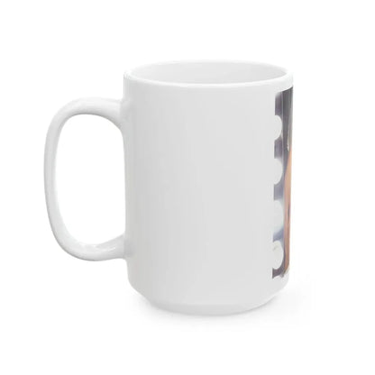 Linda Blair #261 - Partially Topless (Vintage Female Icon) White Coffee Mug - Go Mug Yourself