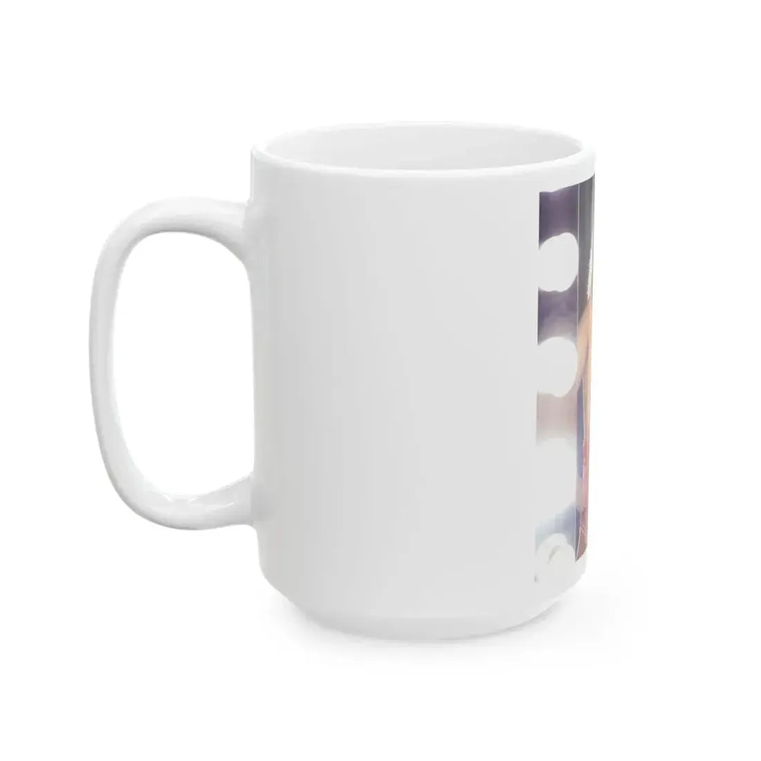 Linda Blair #262 - Partially Topless (Vintage Female Icon) White Coffee Mug - Go Mug Yourself