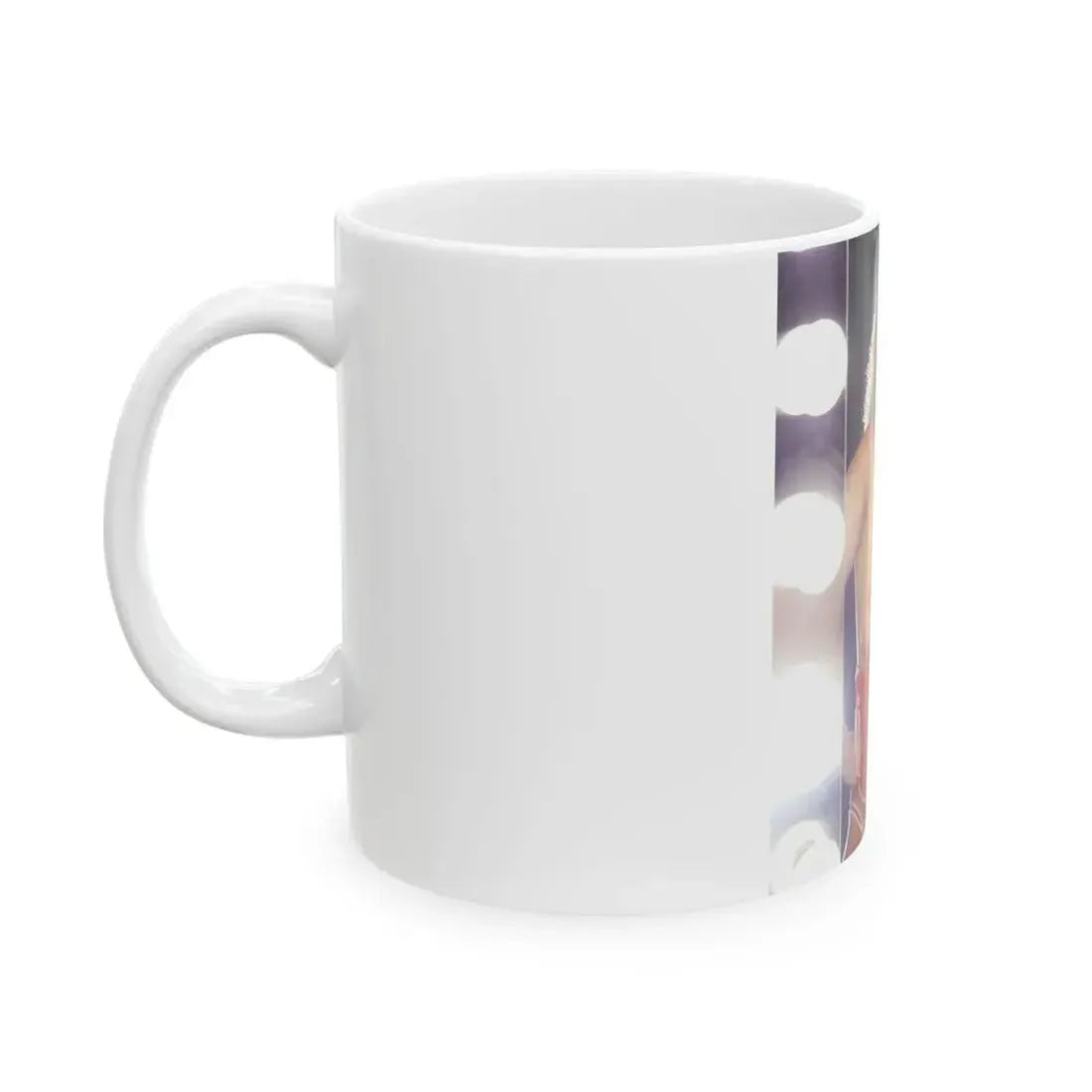 Linda Blair #262 - Partially Topless (Vintage Female Icon) White Coffee Mug - Go Mug Yourself