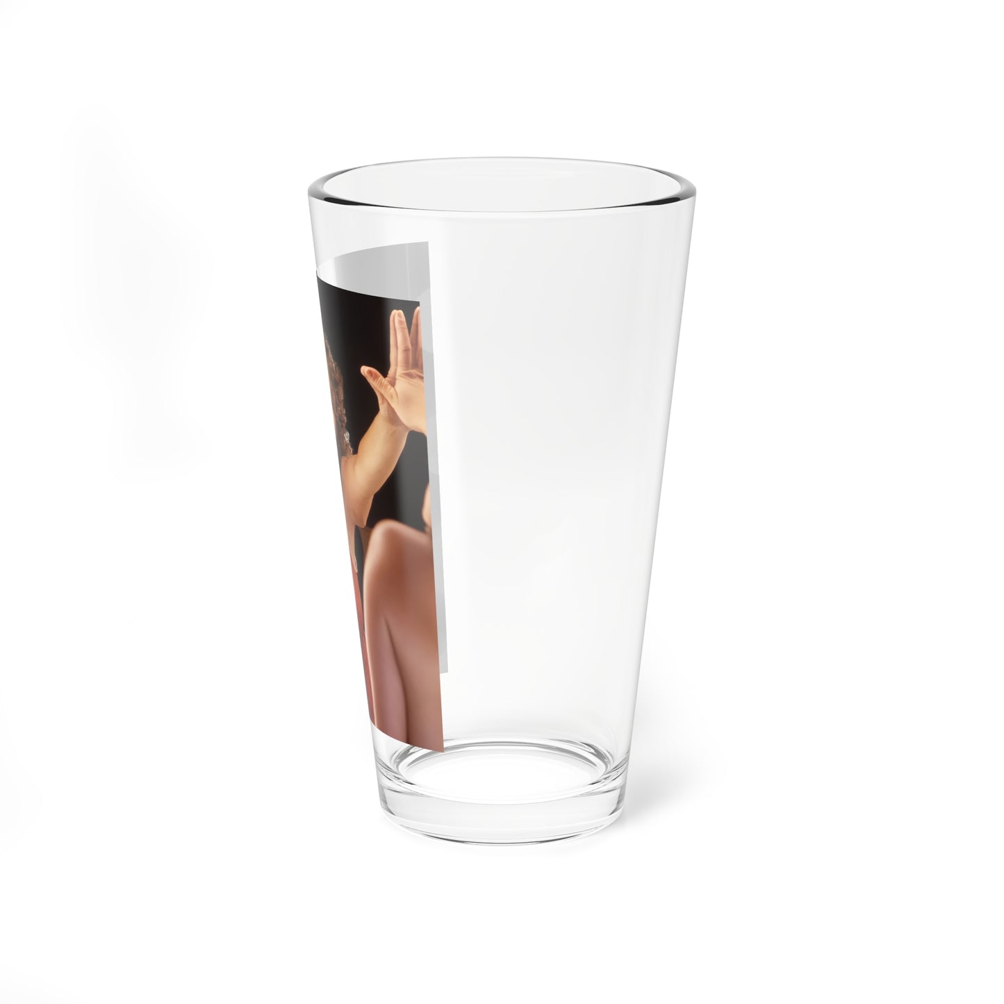 Linda Blair #263 - Partially Topless (Vintage Female Icon) Pint Glass 16oz-Go Mug Yourself