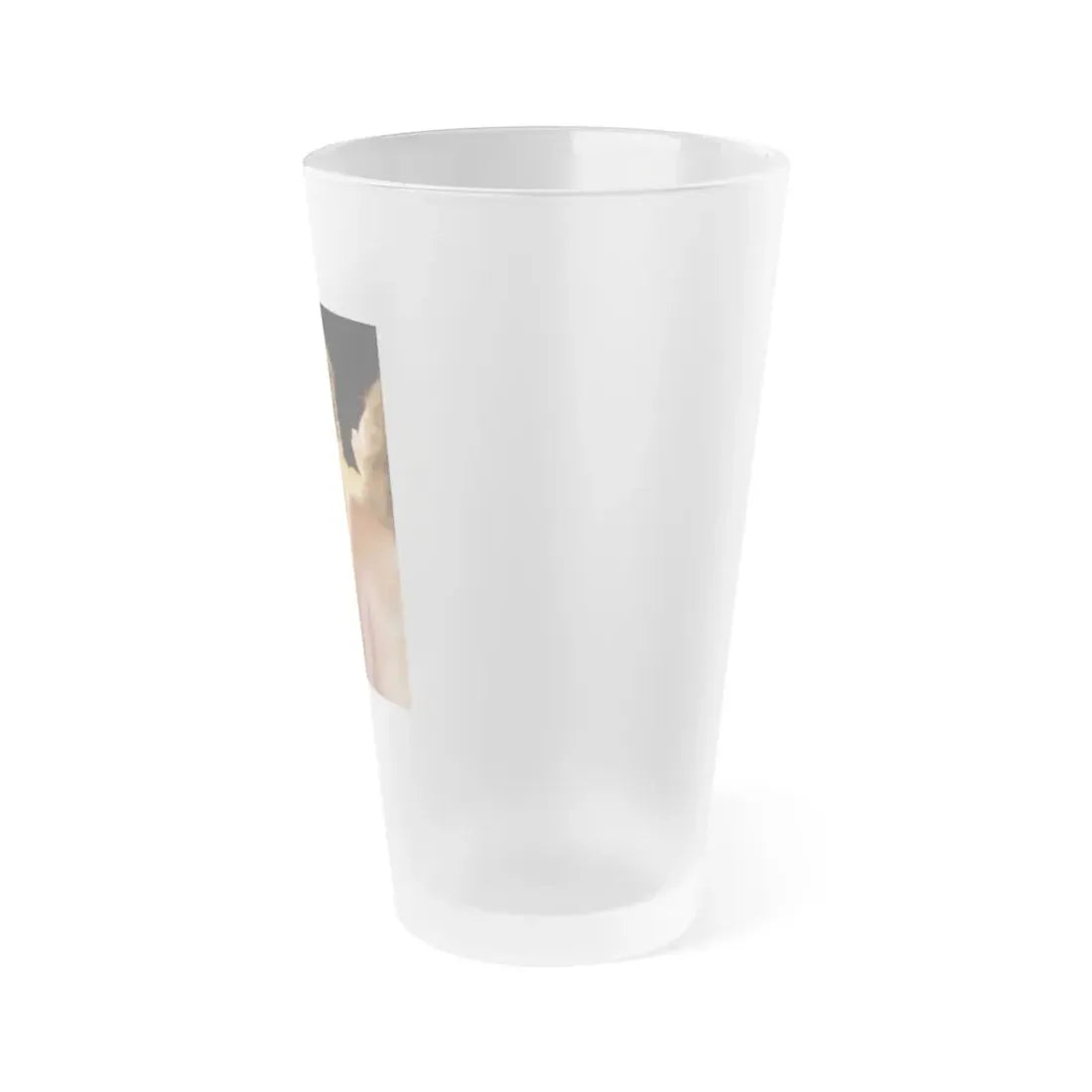 Linda Blair #264 - Partially Topless (Vintage Female Icon) Frosted Pint Glass 16oz - Go Mug Yourself