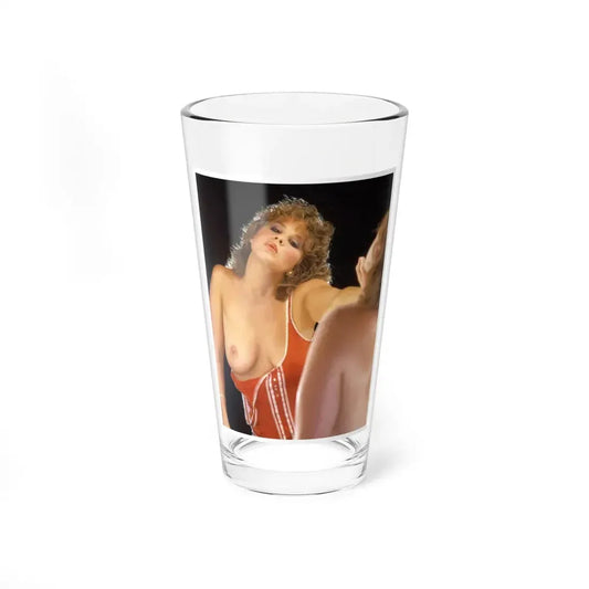 Linda Blair #264 - Partially Topless (Vintage Female Icon) Pint Glass 16oz 16oz - Go Mug Yourself