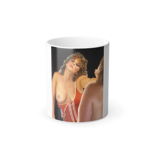 Linda Blair #264 - Partially Topless (Vintage Female Icons) Color Changing Mug 11oz-11oz-Go Mug Yourself