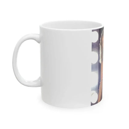 Linda Blair #268 - Partially Topless (Vintage Female Icon) White Coffee Mug - Go Mug Yourself