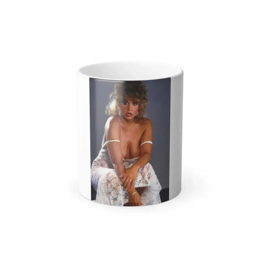 Linda Blair #27 (Vintage Female Icon) Color Changing Coffee Mug 11oz - Go Mug Yourself