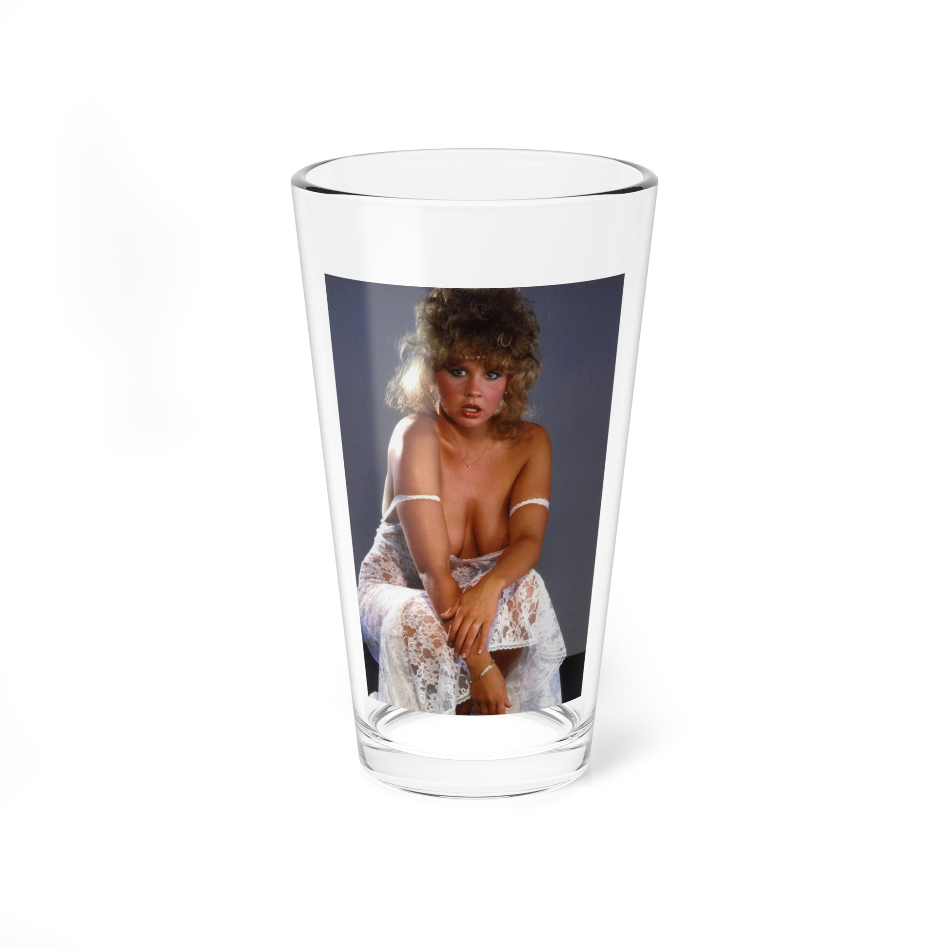 Linda Blair #27 (Vintage Female Icon) Pint Glass 16oz-16oz-Go Mug Yourself