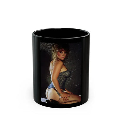 Linda Blair #271 (Vintage Female Icon) Black Coffee Mug 11oz - Go Mug Yourself