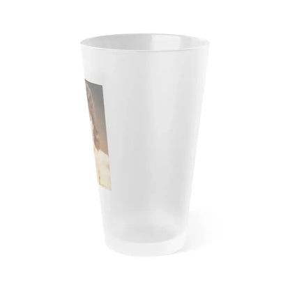 Linda Blair #274 (Vintage Female Icon) Frosted Pint Glass 16oz - Go Mug Yourself