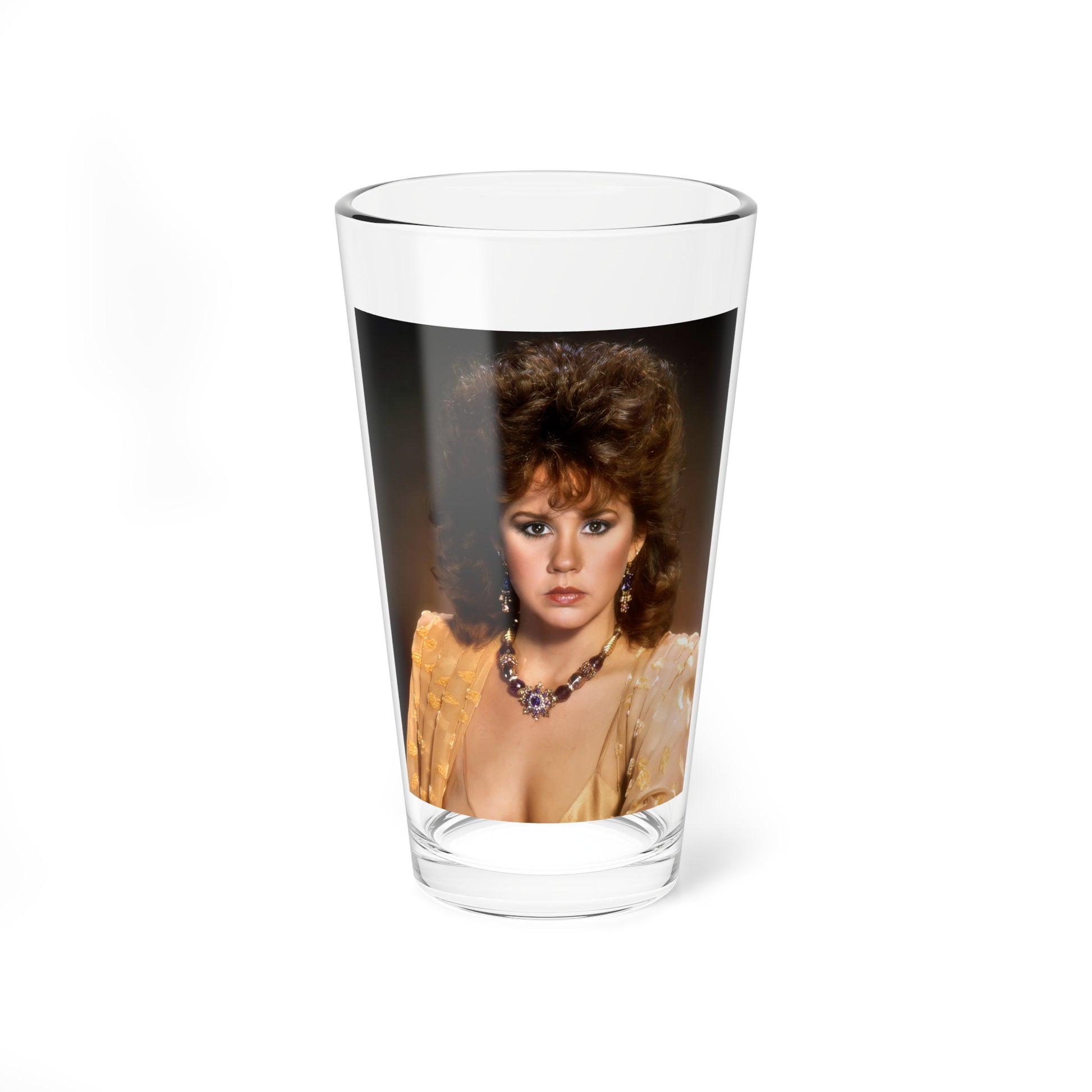 Linda Blair #274 (Vintage Female Icon) Pint Glass 16oz-16oz-Go Mug Yourself