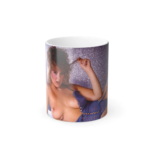 Linda Blair #276 - Partially Topless (Vintage Female Icons) Color Changing Mug 11oz-11oz-Go Mug Yourself