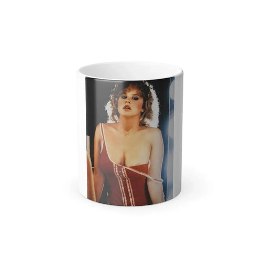 Linda Blair #277 (Vintage Female Icon) Color Changing Coffee Mug 11oz - Go Mug Yourself
