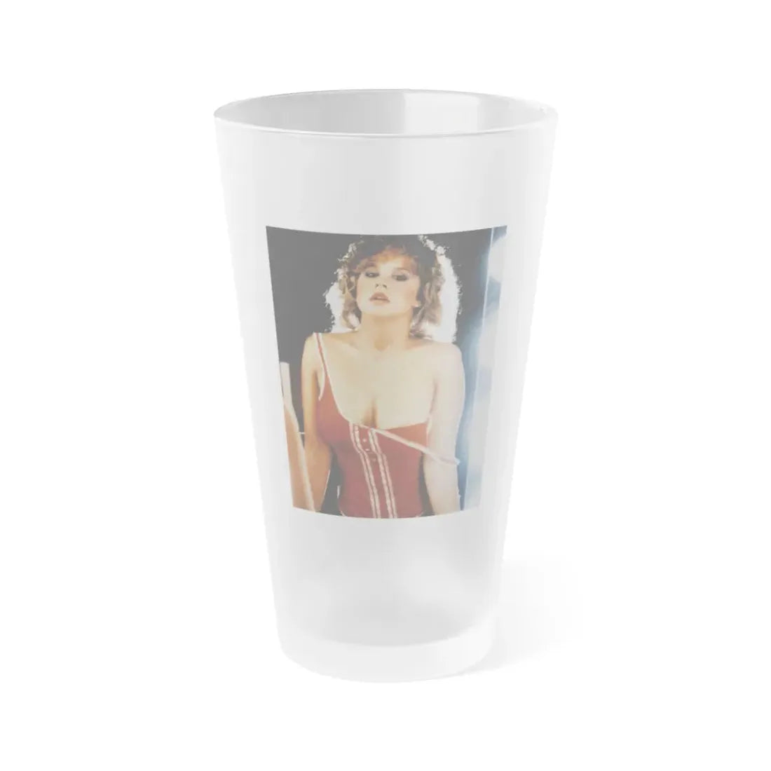 Linda Blair #277 (Vintage Female Icon) Frosted Pint Glass 16oz 16oz Frosted - Go Mug Yourself