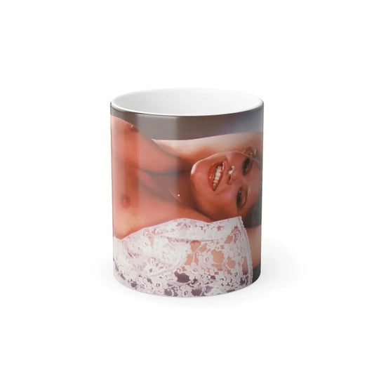 Linda Blair #278 - Topless (Vintage Female Icon) Color Changing Mug 11oz 11oz - Go Mug Yourself
