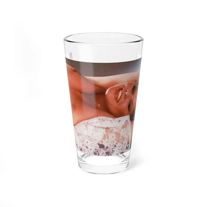 Linda Blair #278 - Topless (Vintage Female Icon) Pint Glass 16oz 16oz - Go Mug Yourself