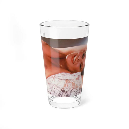 Linda Blair #278 - Topless (Vintage Female Icon) Pint Glass 16oz 16oz - Go Mug Yourself