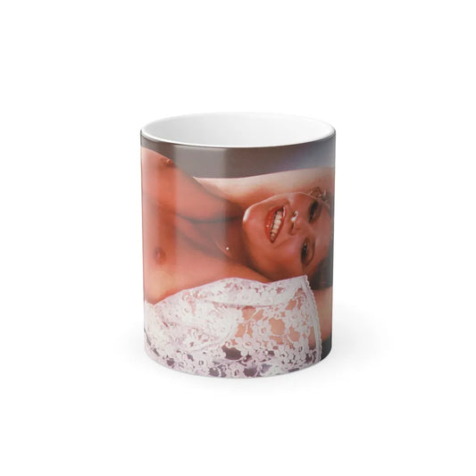 Linda Blair #278 - Topless (Vintage Female Icons) Color Changing Mug 11oz-11oz-Go Mug Yourself