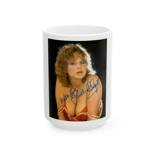 Linda Blair #280 (Vintage Female Icon) White Coffee Mug 15oz - Go Mug Yourself