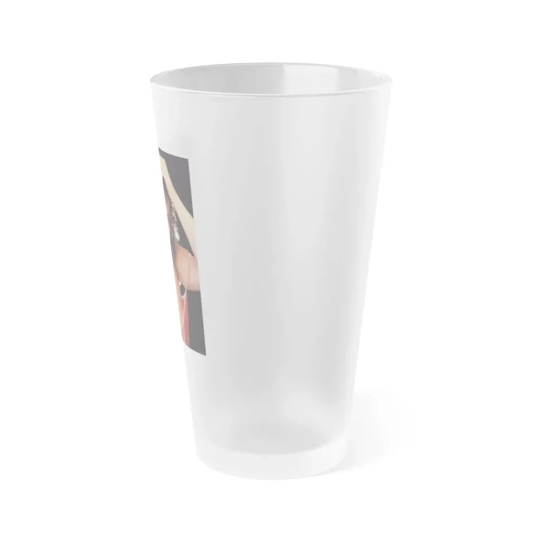 Linda Blair #281 (Vintage Female Icon) Frosted Pint Glass 16oz - Go Mug Yourself