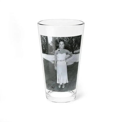 Linda Blair #285 (Vintage Female Icon) Pint Glass 16oz 16oz - Go Mug Yourself