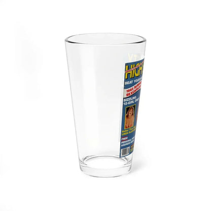 Linda Blair #295 - High Society Mag. August '83 (Vintage Female Icon) Pint Glass 16oz - Go Mug Yourself