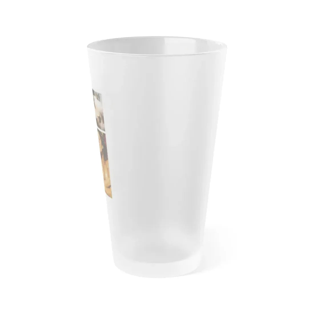 Linda Blair #299 - Celebrity Sleuth Mag. - 1 Page 6 Photos with, article (Vintage Female Icon) Frosted Pint Glass 16oz - Go Mug Yourself
