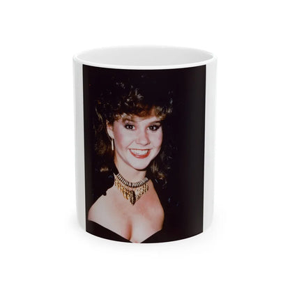 Linda Blair #310 (Vintage Female Icon) White Coffee Mug-11oz-Go Mug Yourself