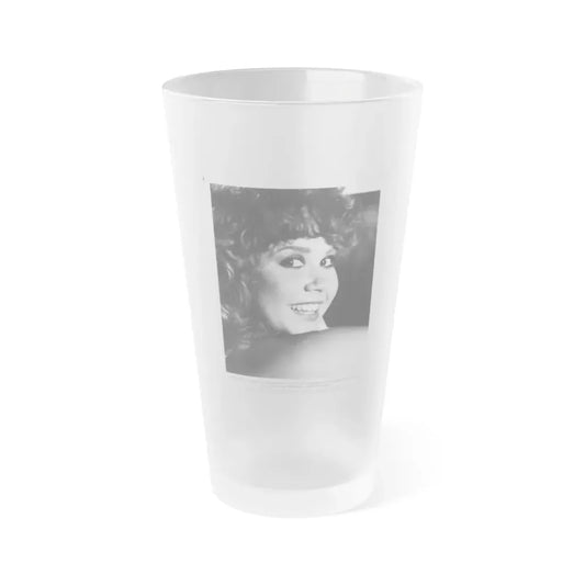 Linda Blair #311 (Vintage Female Icon) Frosted Pint Glass 16oz 16oz Frosted - Go Mug Yourself
