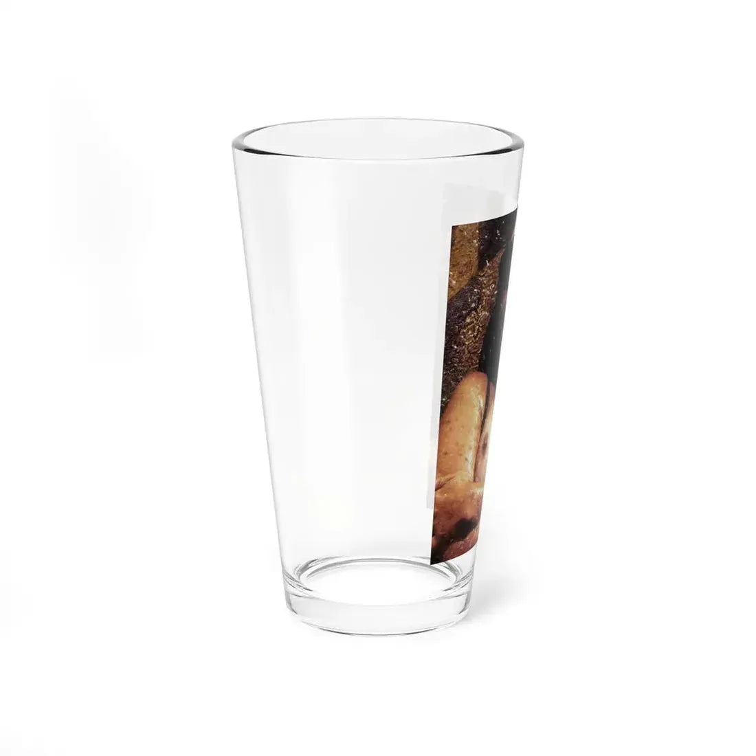 Linda Blair #319 - 1 Page, 1 Photo topless with squirting water from OUI Mag. October '82 (Vintage Female Icon) Pint Glass 16oz - Go Mug Yourself