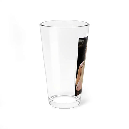 Linda Blair #323 - 1 Page, 1 Photo topless from OUI Mag. October '82 (Vintage Female Icon) Pint Glass 16oz - Go Mug Yourself