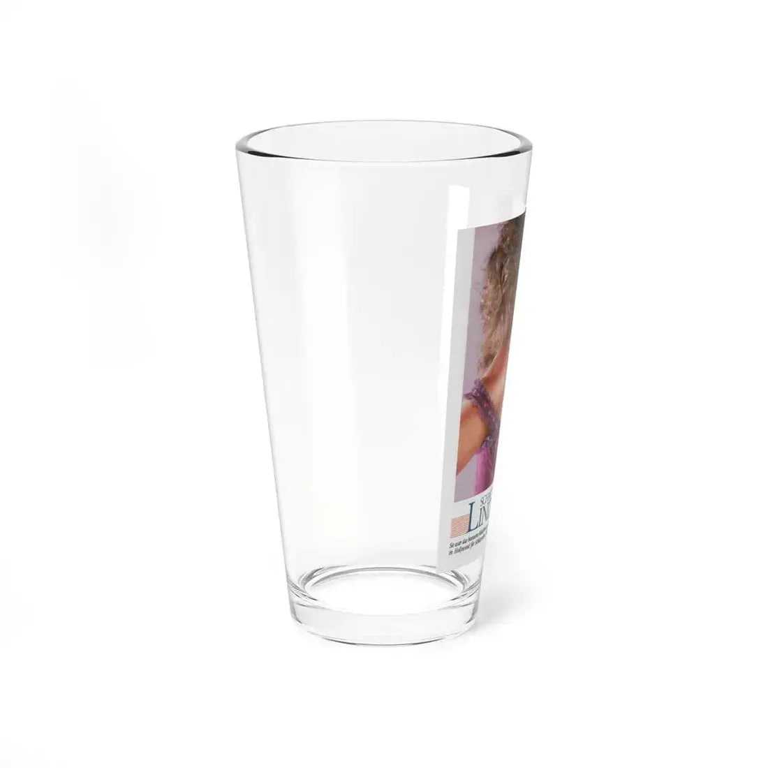 Linda Blair #327 (Vintage Female Icon) Pint Glass 16oz - Go Mug Yourself